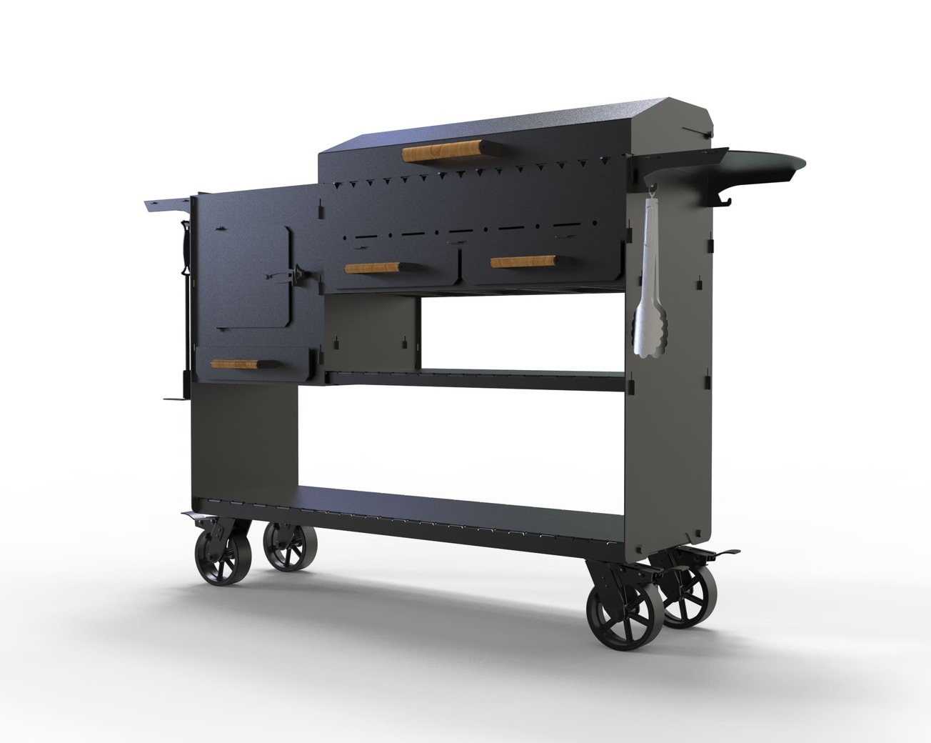 Modern with Stove Fire Pit Grill. DXF, SVG files for laser, plasma cutting. Фото 17