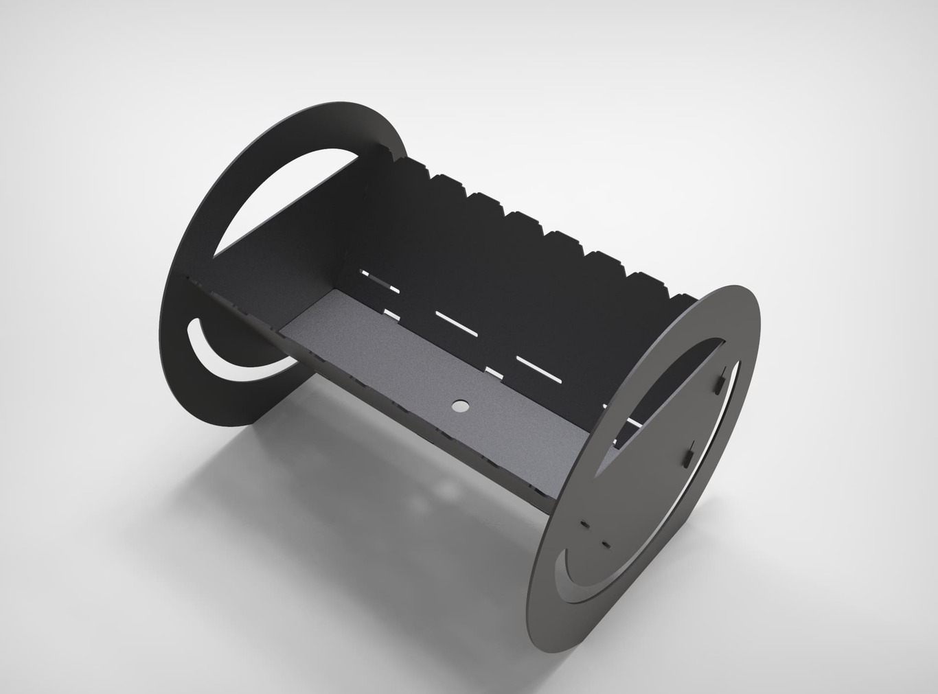 Round Fire Pit Grill. DXF files for plasma, laser cutting. Фото 9