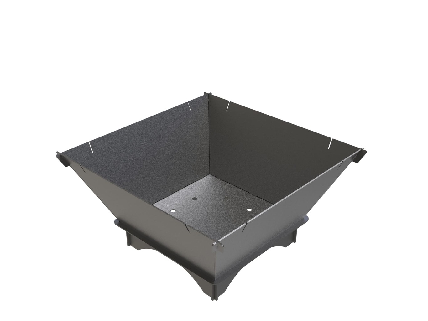 29-Inch Square Fire Pit Grill. DXF files for plasma, laser cutting. Фото 13