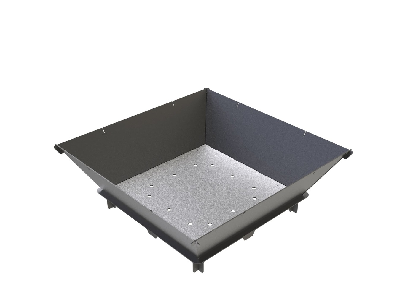41-Inch Square Fire Pit Grill. DXF files for plasma, laser cutting. Фото 15