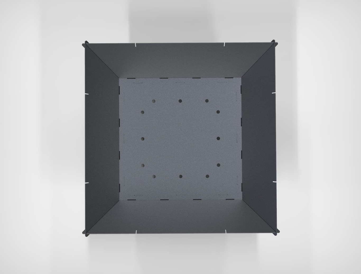 41-Inch Square Fire Pit Grill. DXF files for plasma, laser cutting. Фото 11
