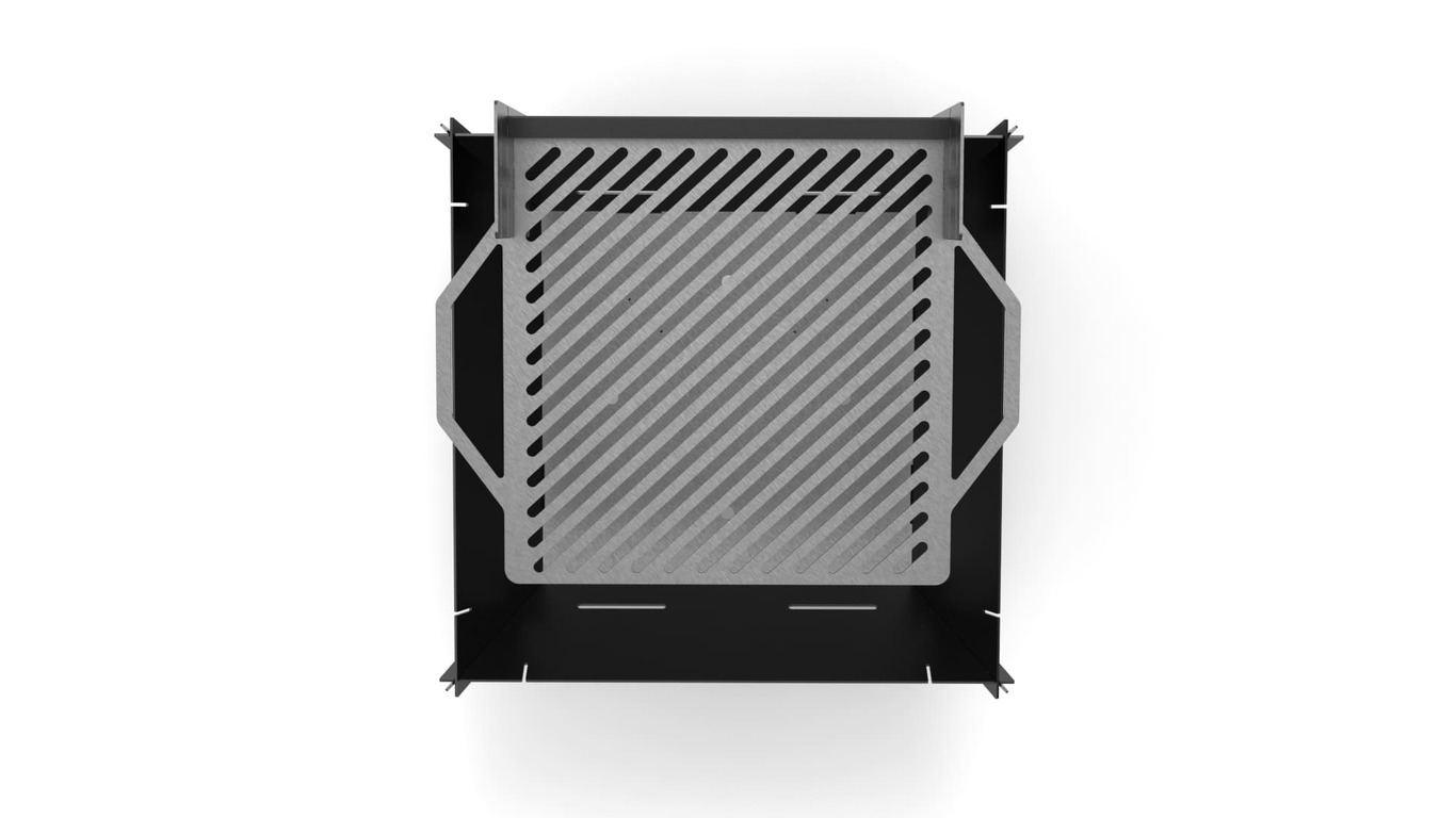 32-Inch Square Fire Pit Grill V2. DXF files for plasma, laser cutting. Фото 7