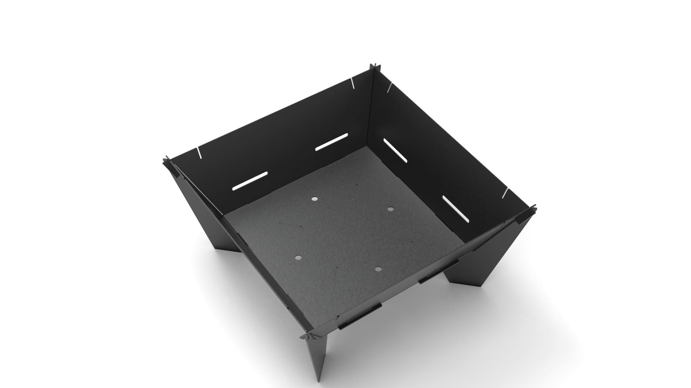 32-Inch Square Fire Pit Grill V2. DXF files for plasma, laser cutting. Фото 9