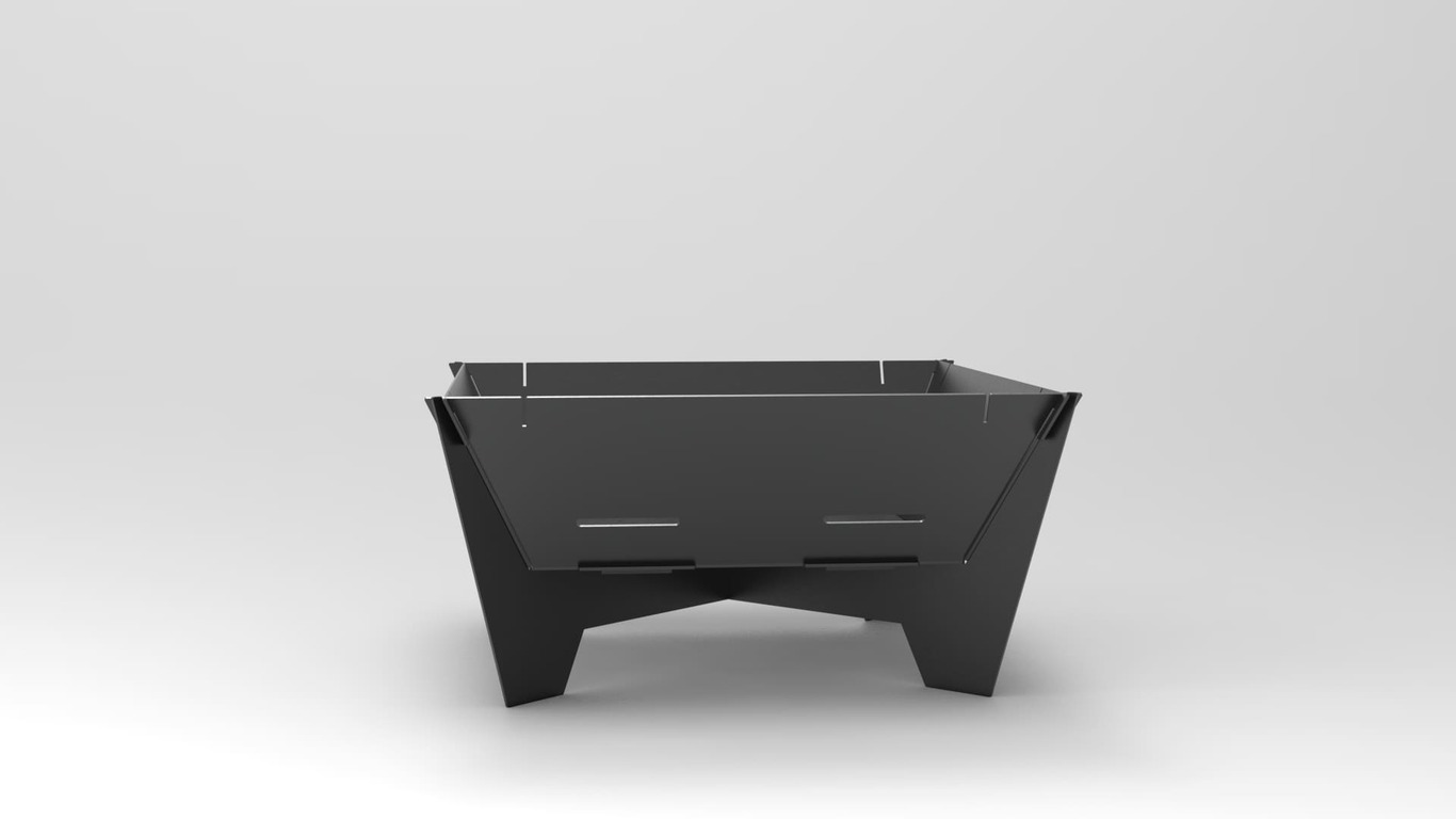 32-Inch Square Fire Pit Grill V2. DXF files for plasma, laser cutting. Фото 11