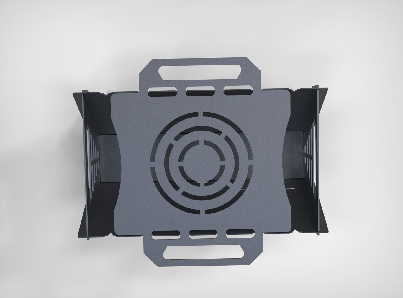 Mix V2 Fire Pit Grill. DXF files for plasma, laser cutting. Portable BBQ. Фото 10