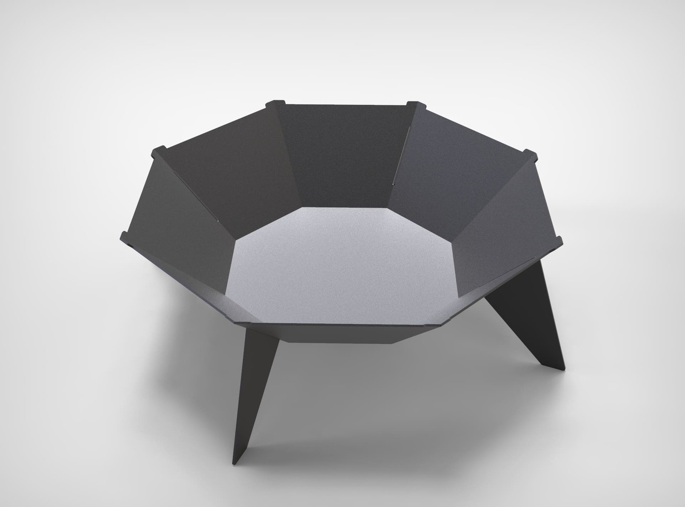 UFO Fire Pit Grill. DXF files for plasma, laser cutting. Фото 10