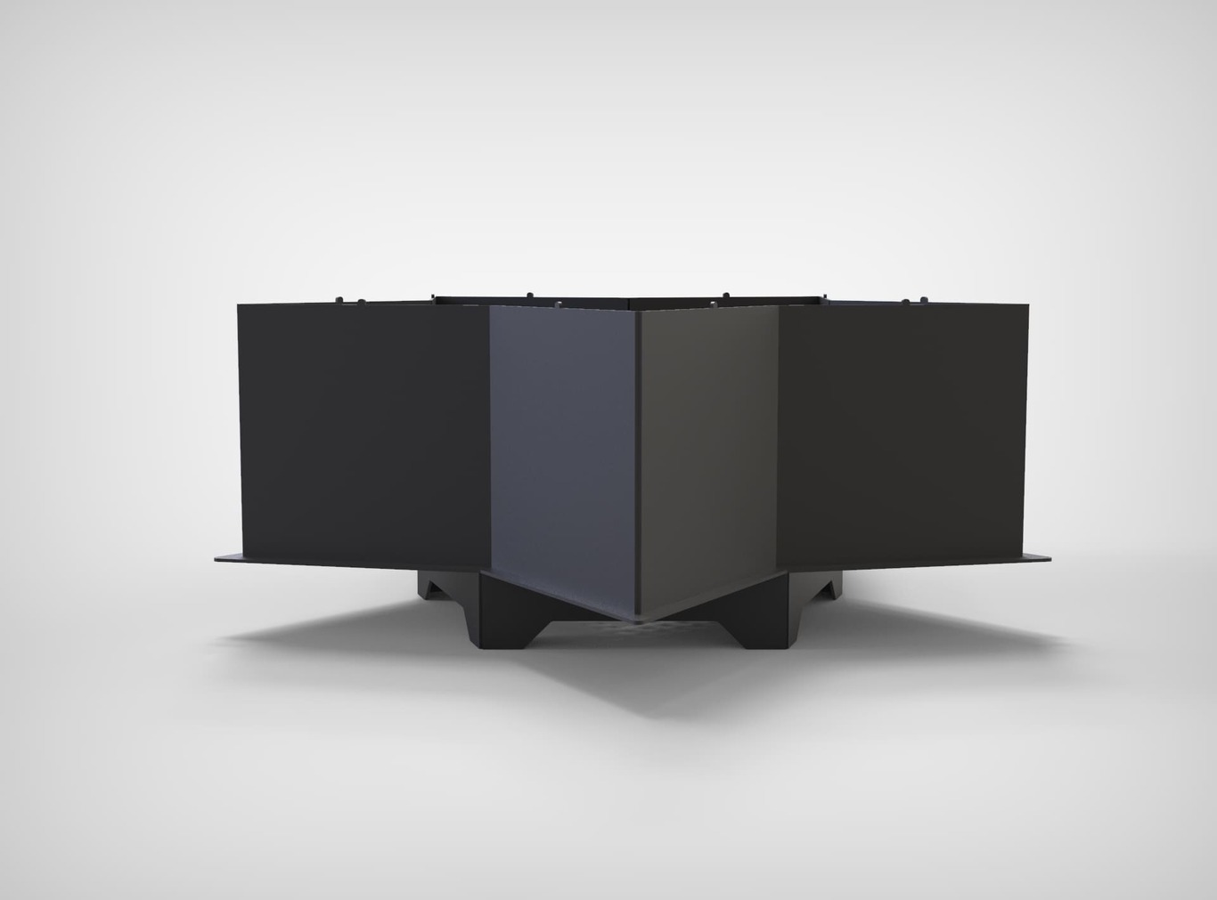 Star Fire Pit Grill. DXF files for plasma, laser cutting. Фото 10
