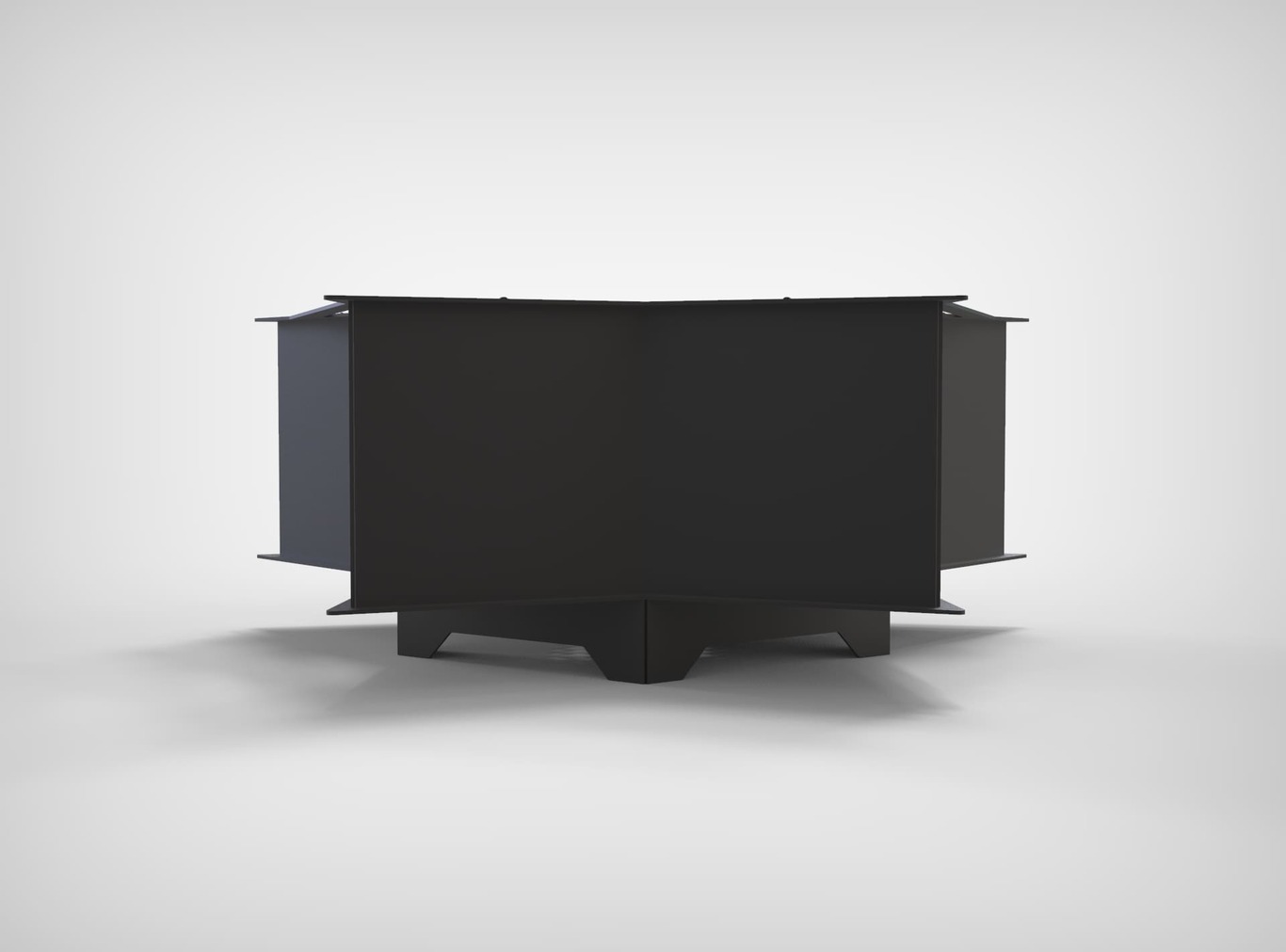 Star Fire Pit Grill. DXF files for plasma, laser cutting. Фото 11