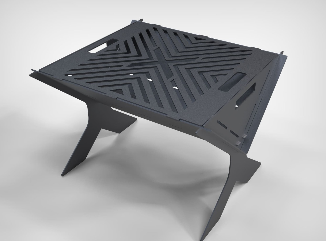 Churrasqueira X V2. Arquivos DXF e SVG para corte e plasma a laser. Фото 6