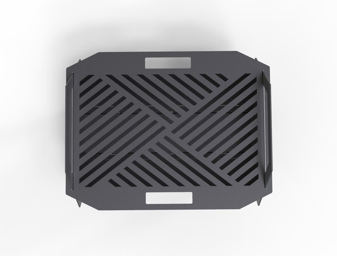 Hex Fire Pit Grill. DXF files for plasma, laser cutting. Фото 5