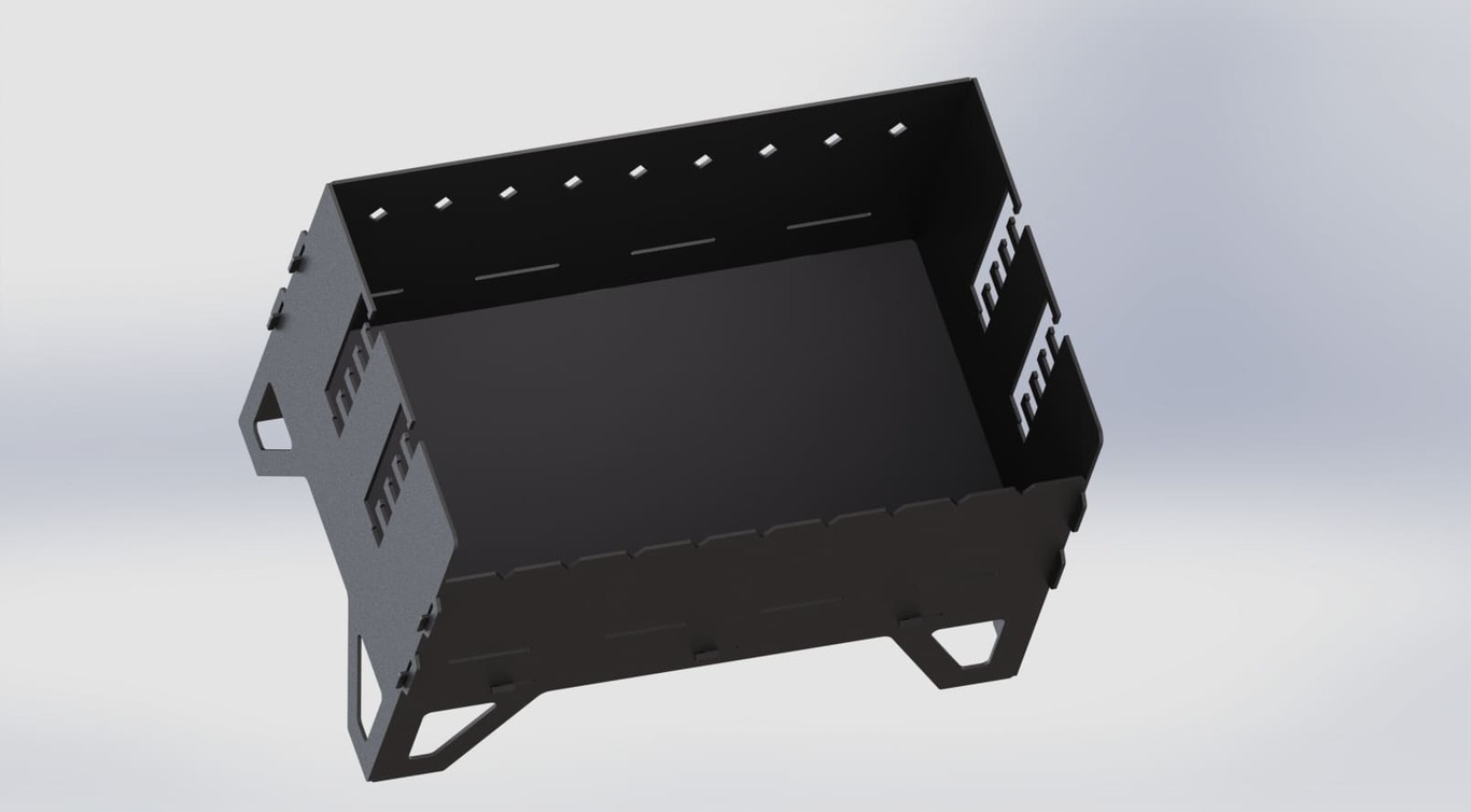 Level Fire Pit Grill. DXF files for plasma, laser cutting. Фото 6