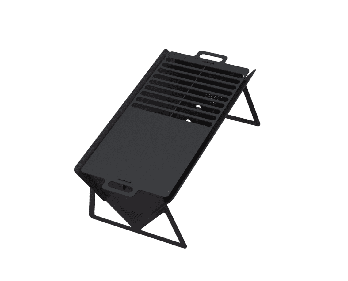 Long Fire Pit Grill. DXF files for plasma, laser cutting. Фото 3