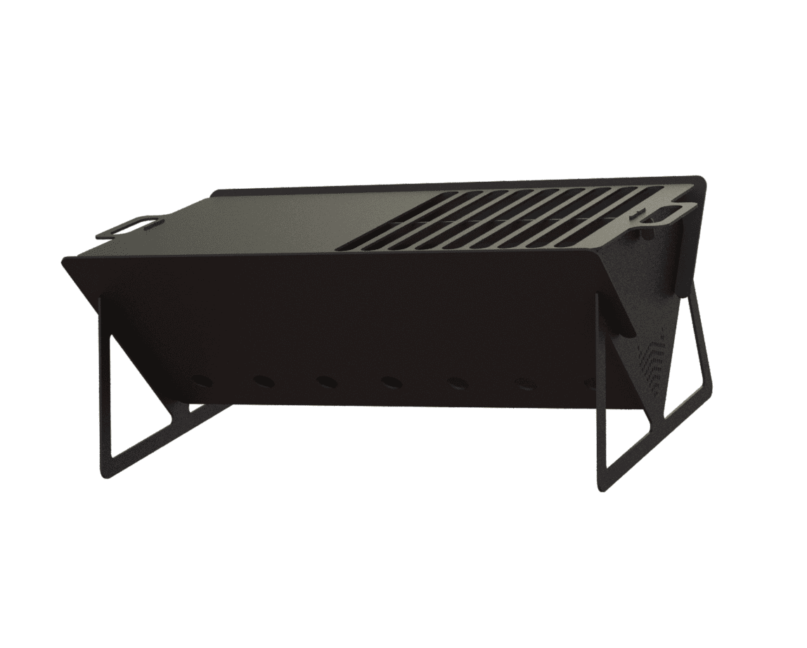 Long Fire Pit Grill. DXF files for plasma, laser cutting. Фото 7