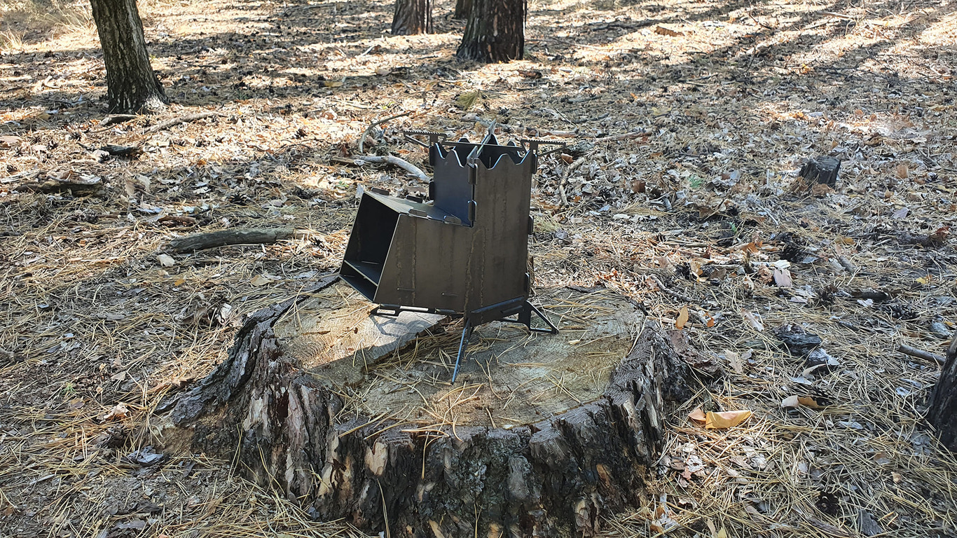 4-Piece Rocket Stove Bundle. DXF files for laser, plasma cutting. Tourist Turbo Wood Stoves. Фото 5