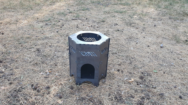 Sobă pentru ceaun V1. Fișiere DXF pentru tăiere cu laser, plasmă