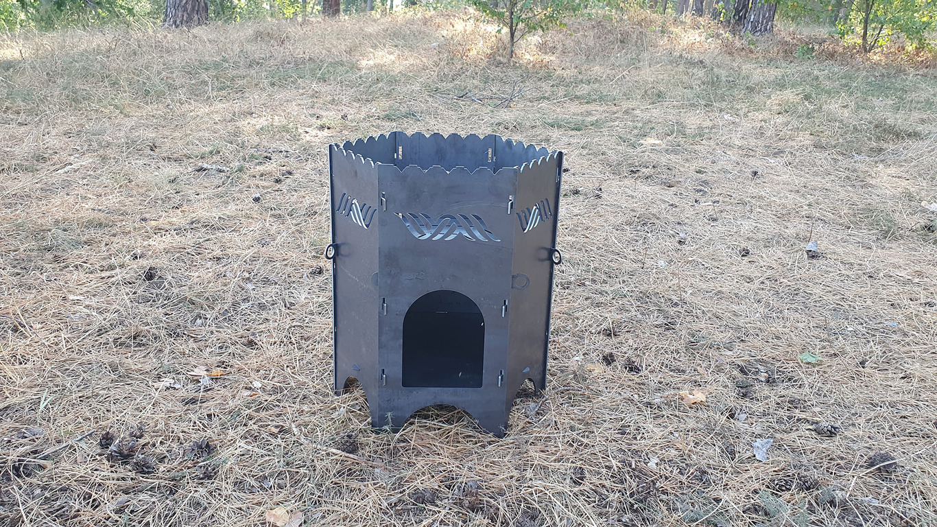 Sobă pentru ceaun V1. Fișiere DXF pentru tăiere cu laser, plasmă. Фото 2