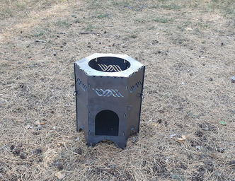 Cauldron Stove V1. DXF files for laser, plasma cutting