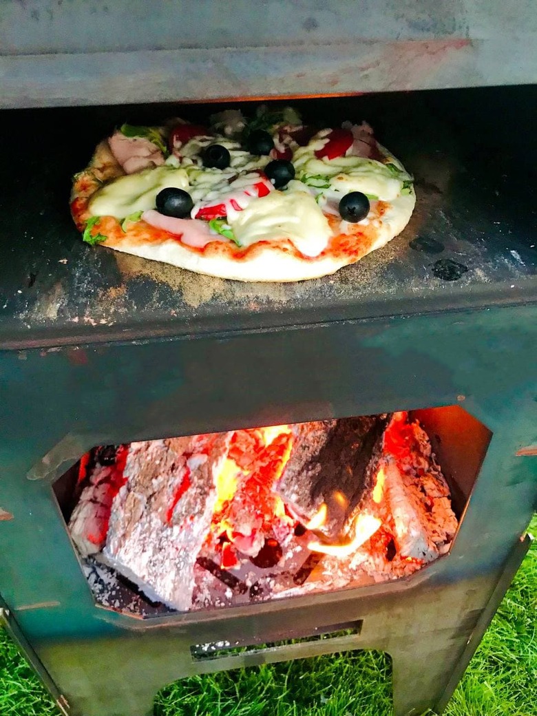 Pizza oven. DXF files for laser, plasma cutting. Фото 9