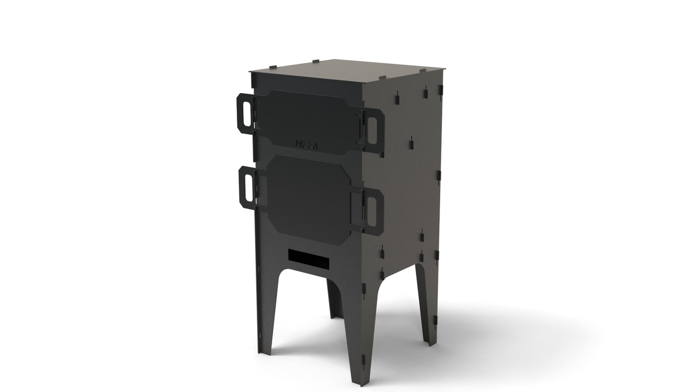 Pizza oven. DXF files for laser, plasma cutting. Фото 10