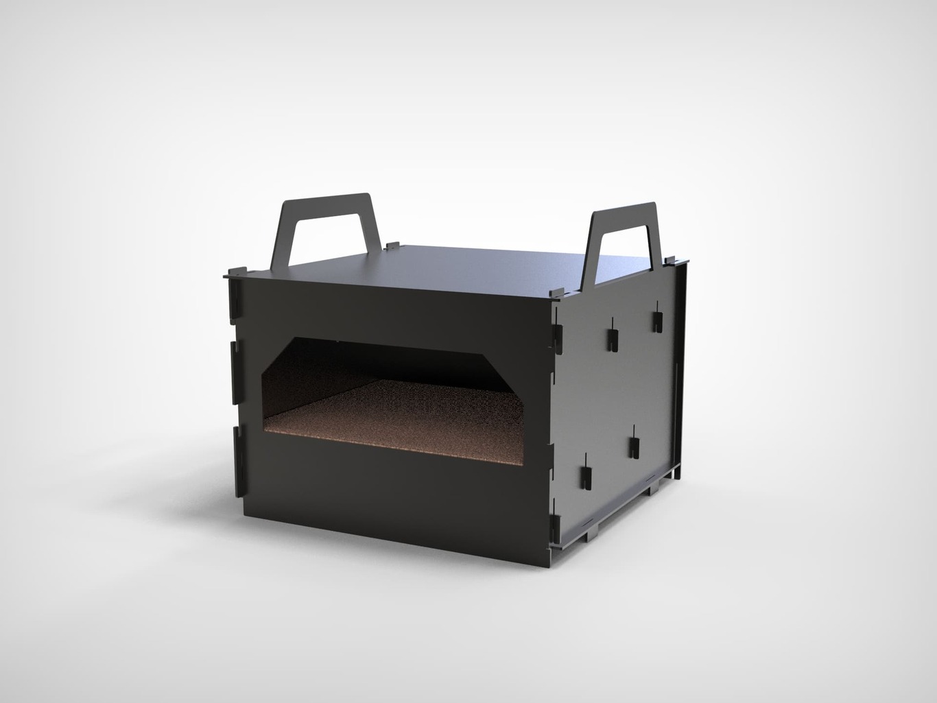 Pizza Oven for Brazier, Grill or Fire Pit. DXF files for laser, plasma cutting. Фото 5