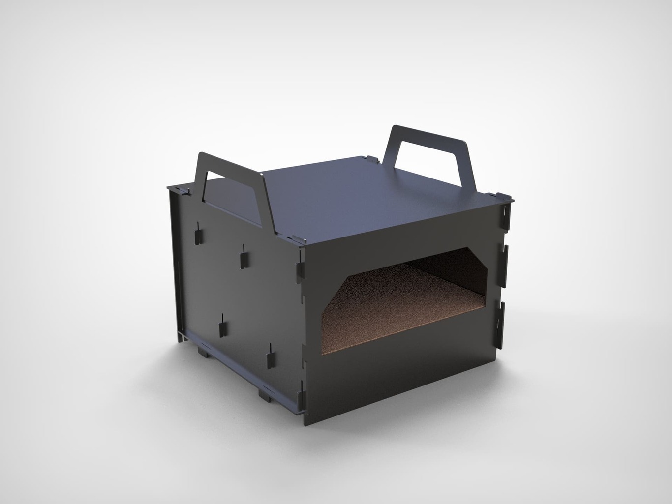 Pizza Oven for Brazier, Grill or Fire Pit. DXF files for laser, plasma cutting. Фото 6
