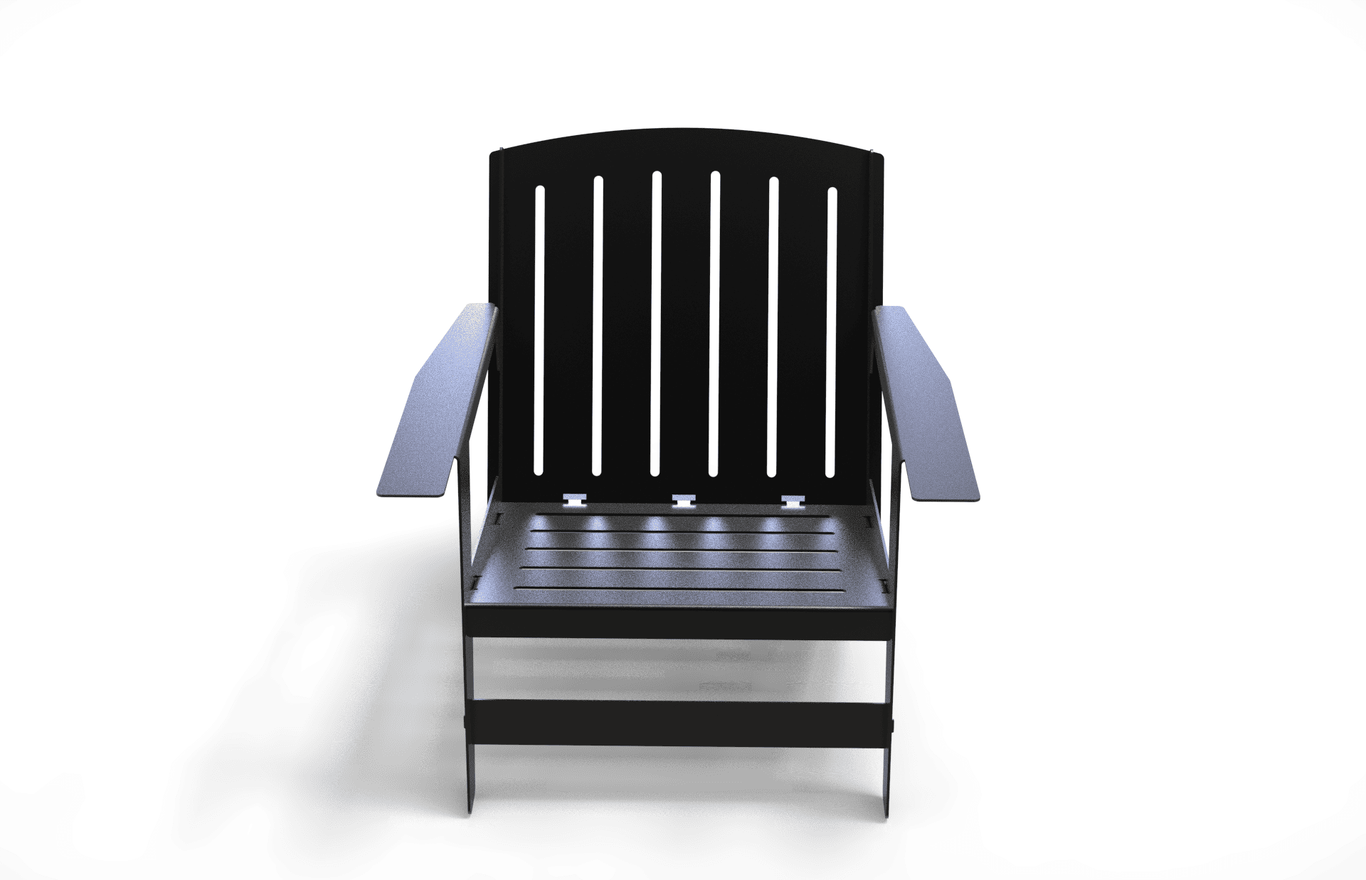 Chaise pour la décoration de la maison ou du jardin. Fichiers DXF pour découpe laser et plasma. Décoration pour la cour. Фото 10