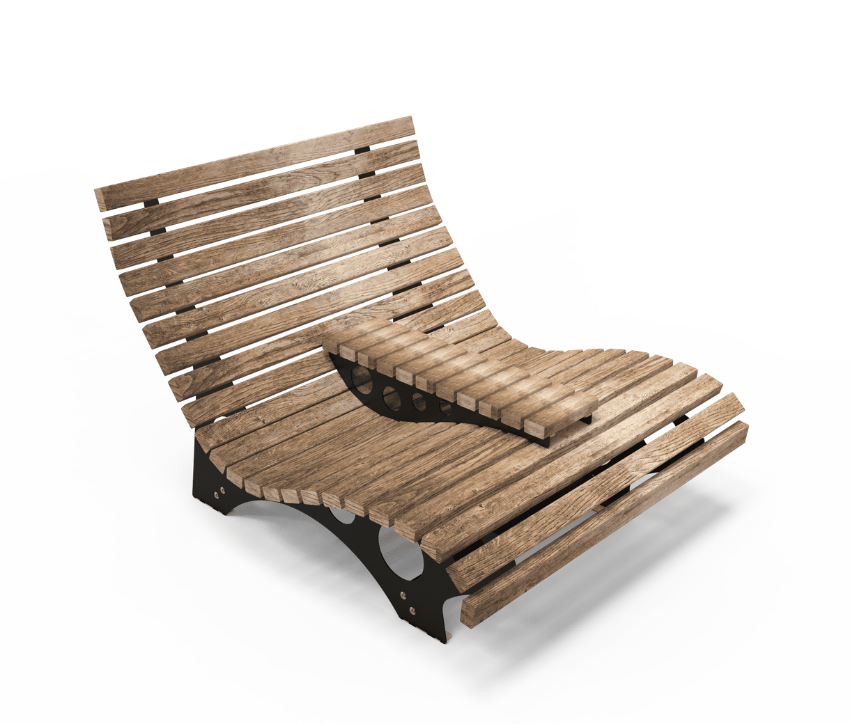 Sun Lounger V1. DXF files for laser, plasma cutting. Home Backyard Decoration. Фото 9