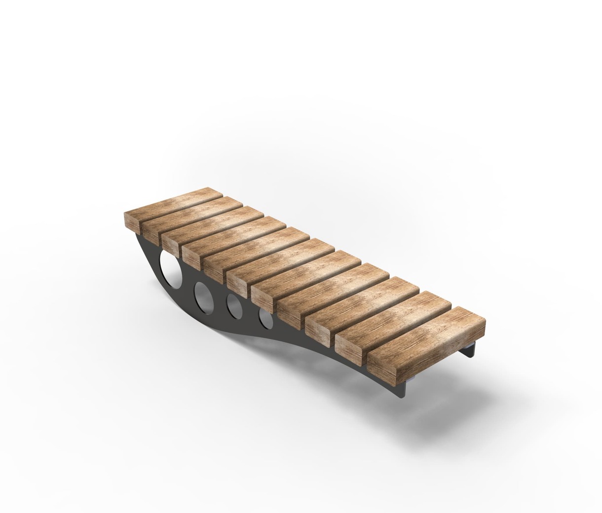 Sun Lounger V1. DXF files for laser, plasma cutting. Home Backyard Decoration. Фото 10