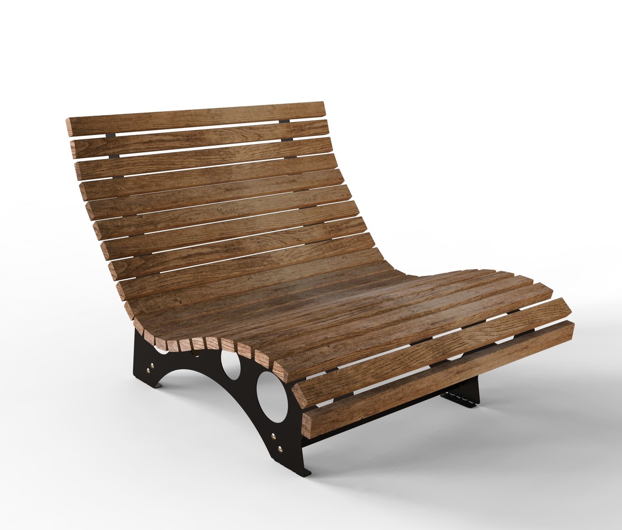 Sun Lounger V1. DXF files for laser, plasma cutting. Home Backyard Decoration. Фото 3