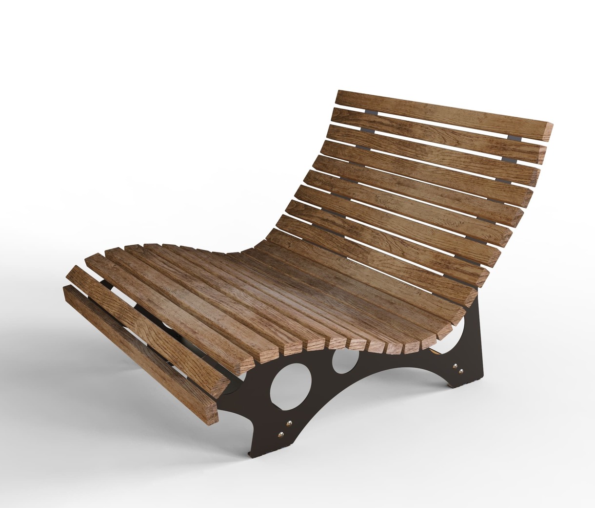 Sun Lounger V1. DXF files for laser, plasma cutting. Home Backyard Decoration. Фото 7