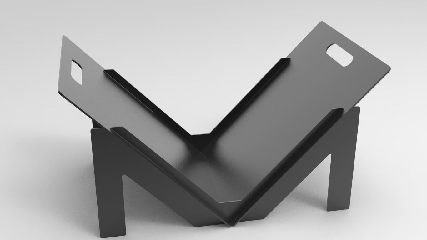 M Firewood Rack. DXF files for laser, plasma cutting. Фото 6