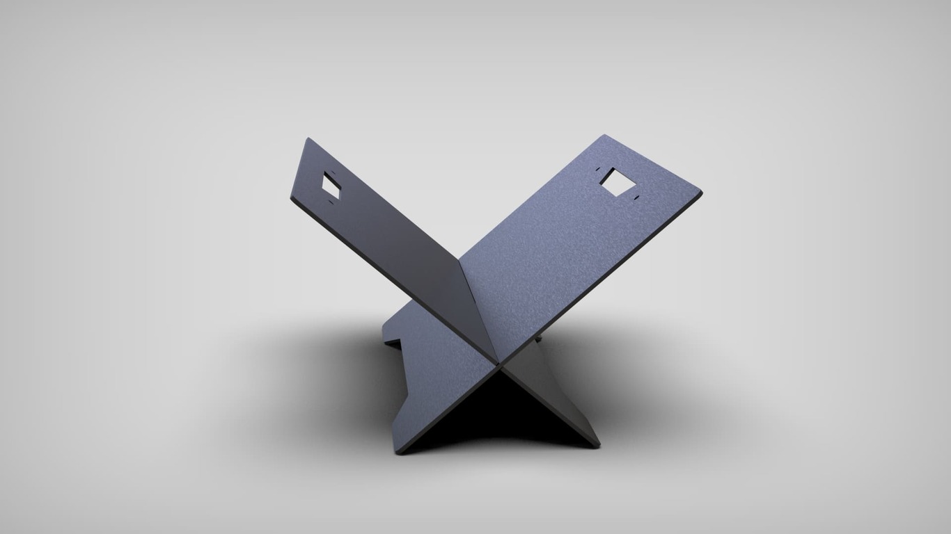 Slider Square Firewood Rack. DXF files for laser, plasma cutting. Фото 8