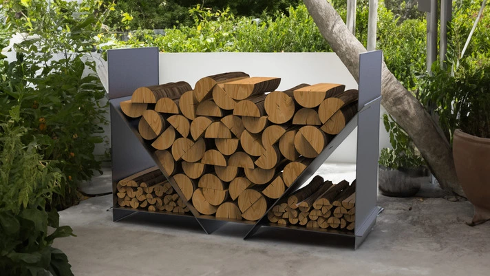 Simple Firewood Rack DXF and SVG Art and Design Files for CNC/Laser ...