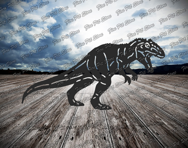 Gigantosaurus. Fișiere vectoriale DXF, SVG pentru CNC, tăiere cu laser și plasmă