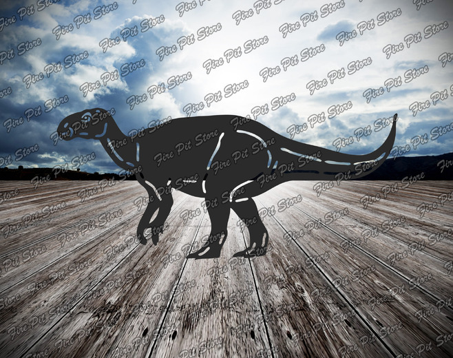 Iguanodon. Fișiere vectoriale DXF, SVG pentru CNC, tăiere cu laser și plasmă