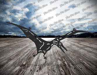 Pterodactylus. Fișiere vectoriale DXF, SVG pentru CNC, tăiere cu laser și plasmă