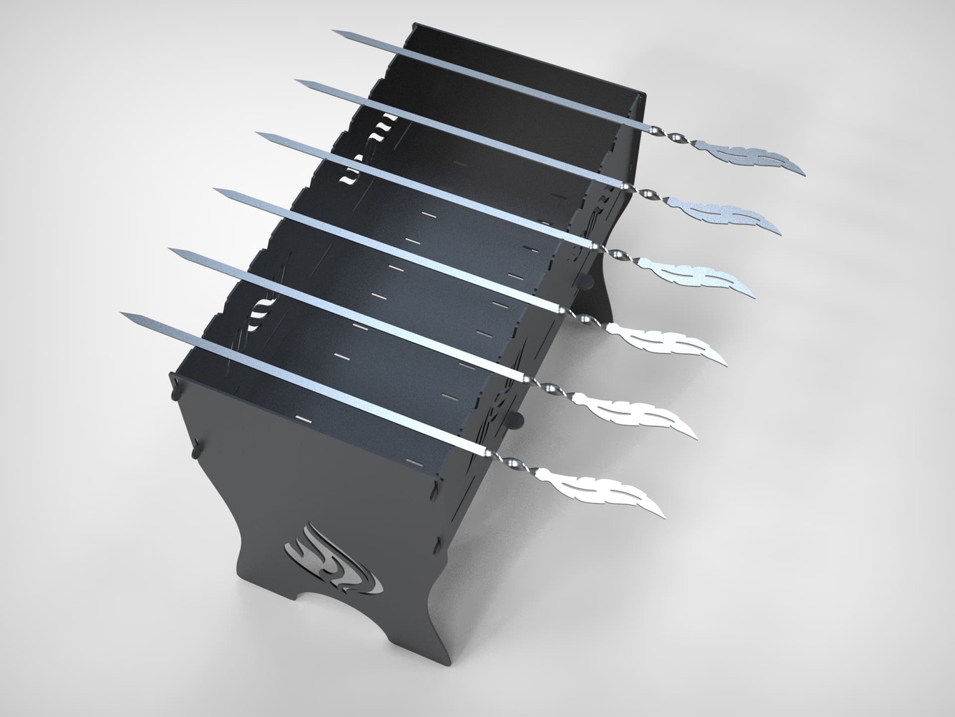 Spiedini Piuma. File DXF per taglio laser, plasma. Фото 7