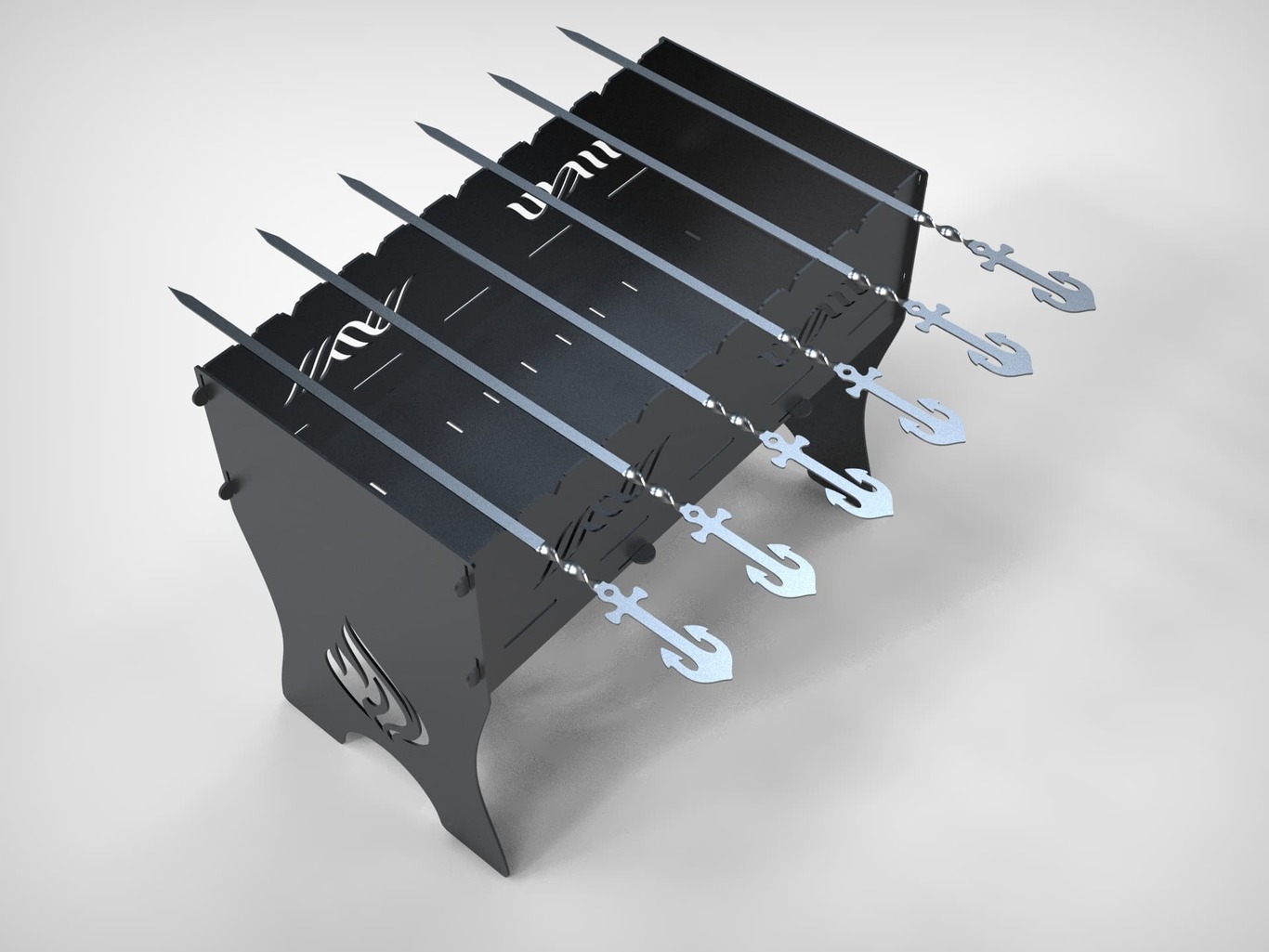 Spiedini Ancora. File DXF per taglio laser, plasma. Фото 6