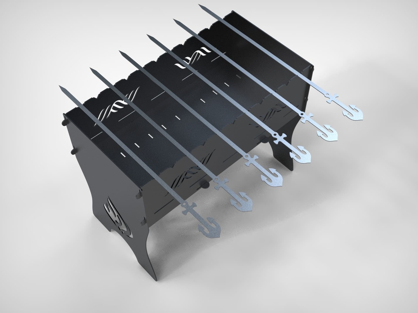 Spiedini Ancora. File DXF per taglio laser, plasma. Фото 9