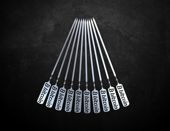 Frigărui Bitcoin. Fișiere DXF pentru tăiere cu laser, plasmă