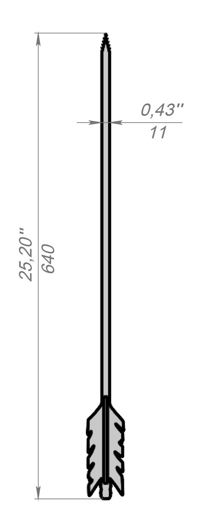 Arrow Skewers. DXF files for laser, plasma cutting. Фото 6