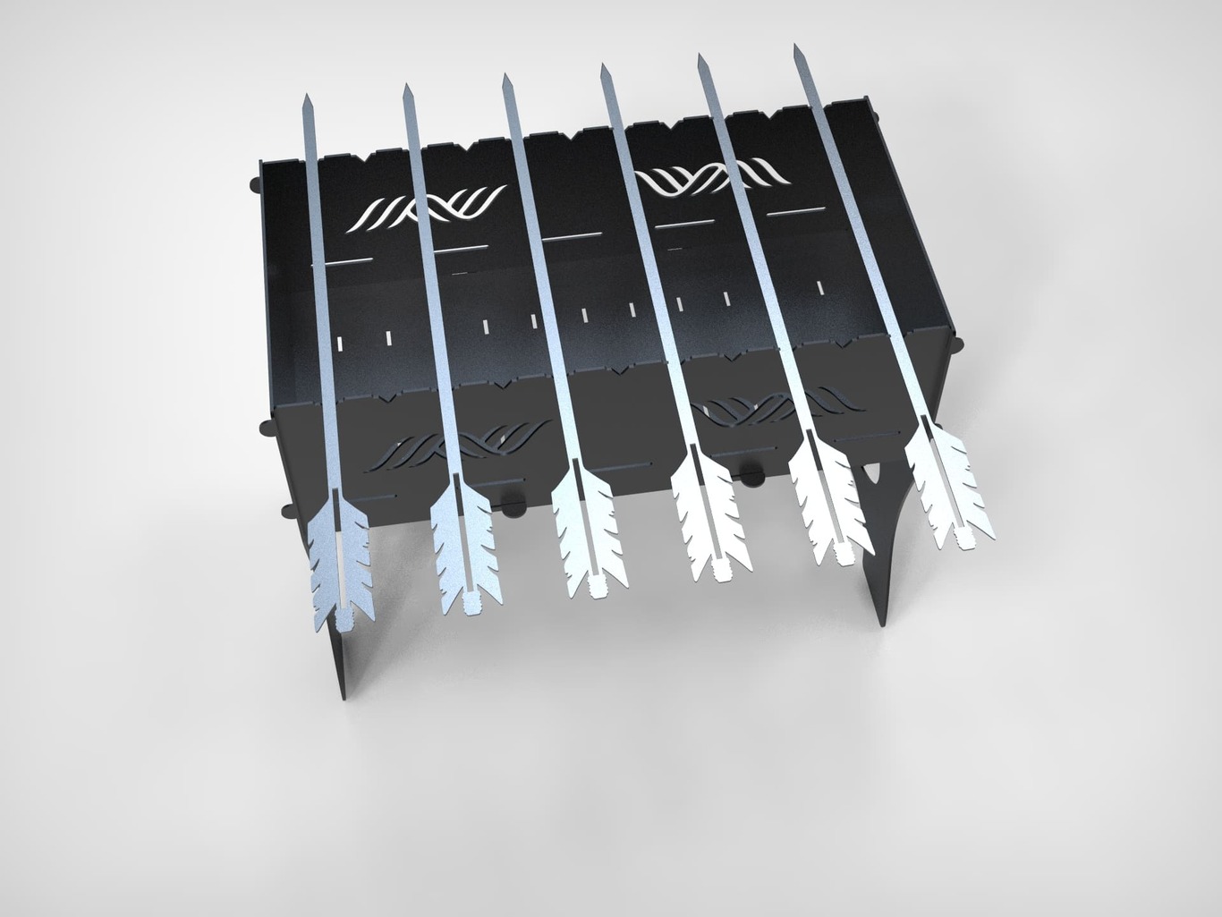 Arrow Skewers. DXF files for laser, plasma cutting. Фото 3