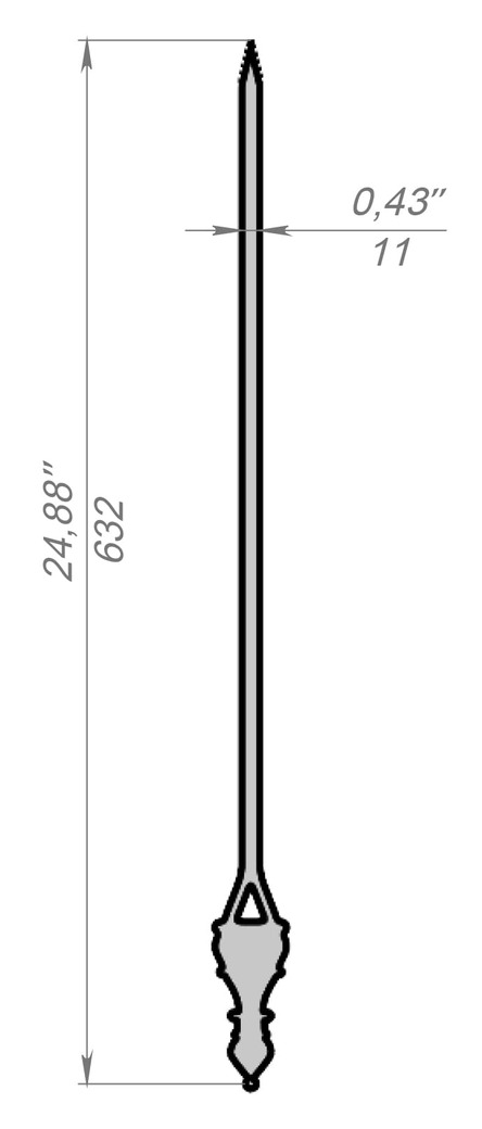 Spiedini Alfiere Scacchi. File DXF per taglio laser, plasma. Фото 10