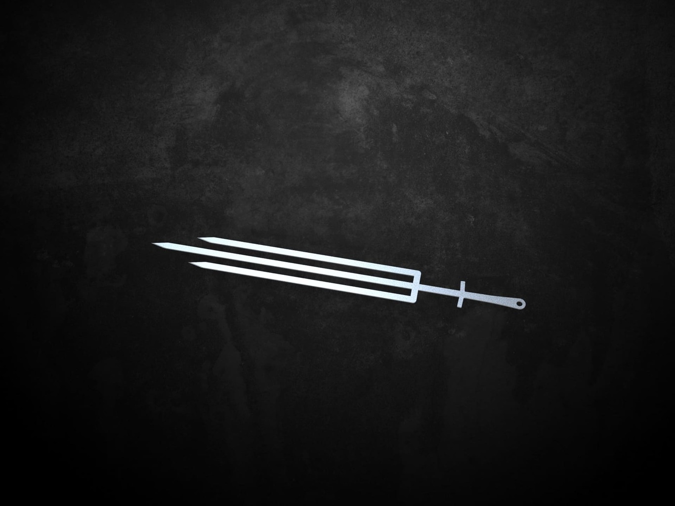 Triple Sword V1 Skewers. DXF files for laser, plasma cutting. Фото 2