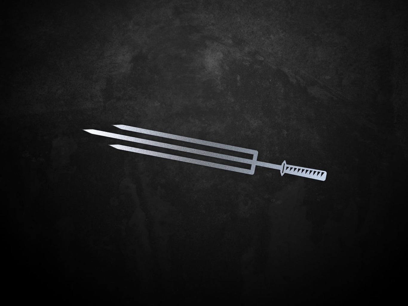 Triple Katana Skewers. DXF files for laser, plasma cutting. Фото 2