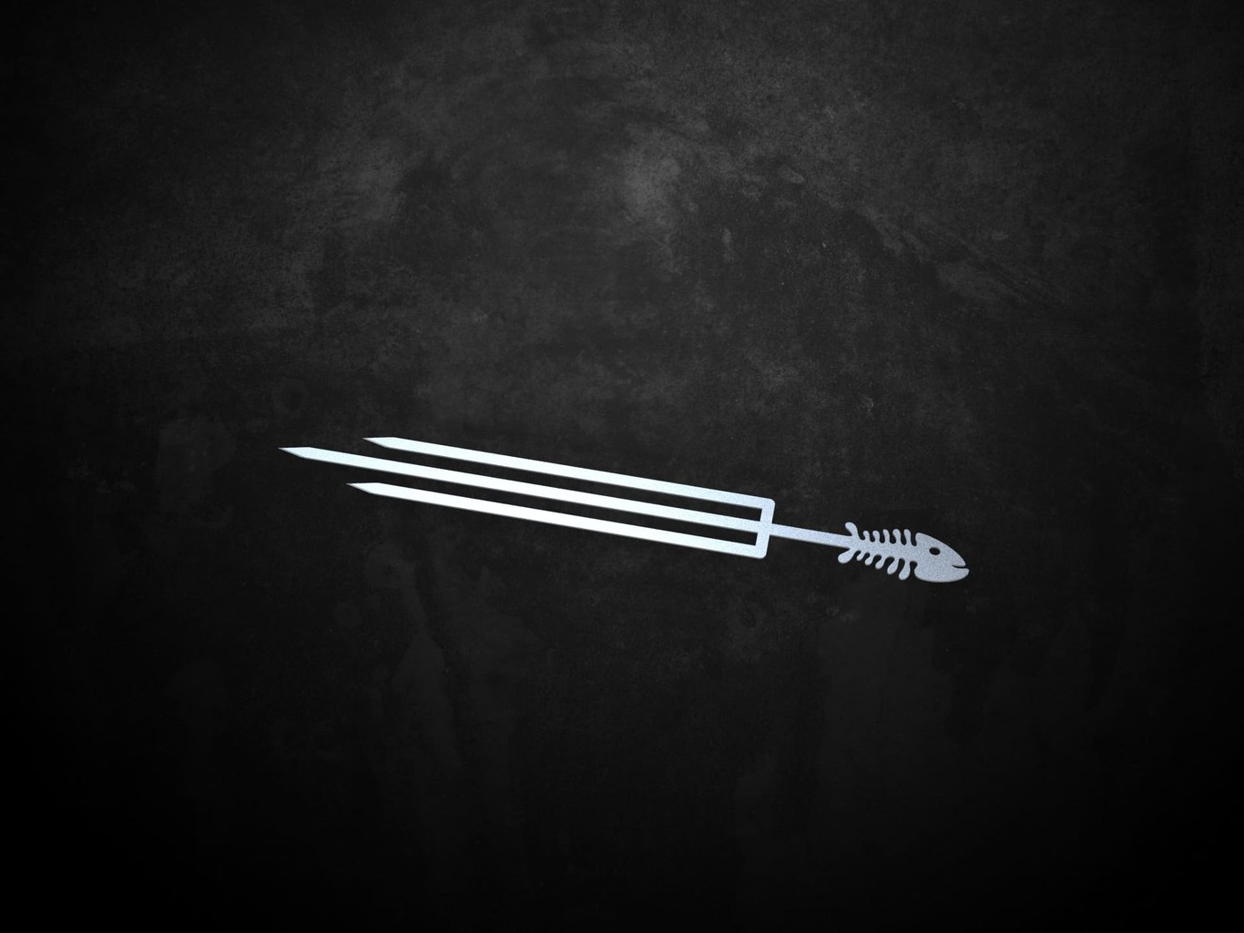 Triple Fish Skewers. DXF files for laser, plasma cutting. Фото 2