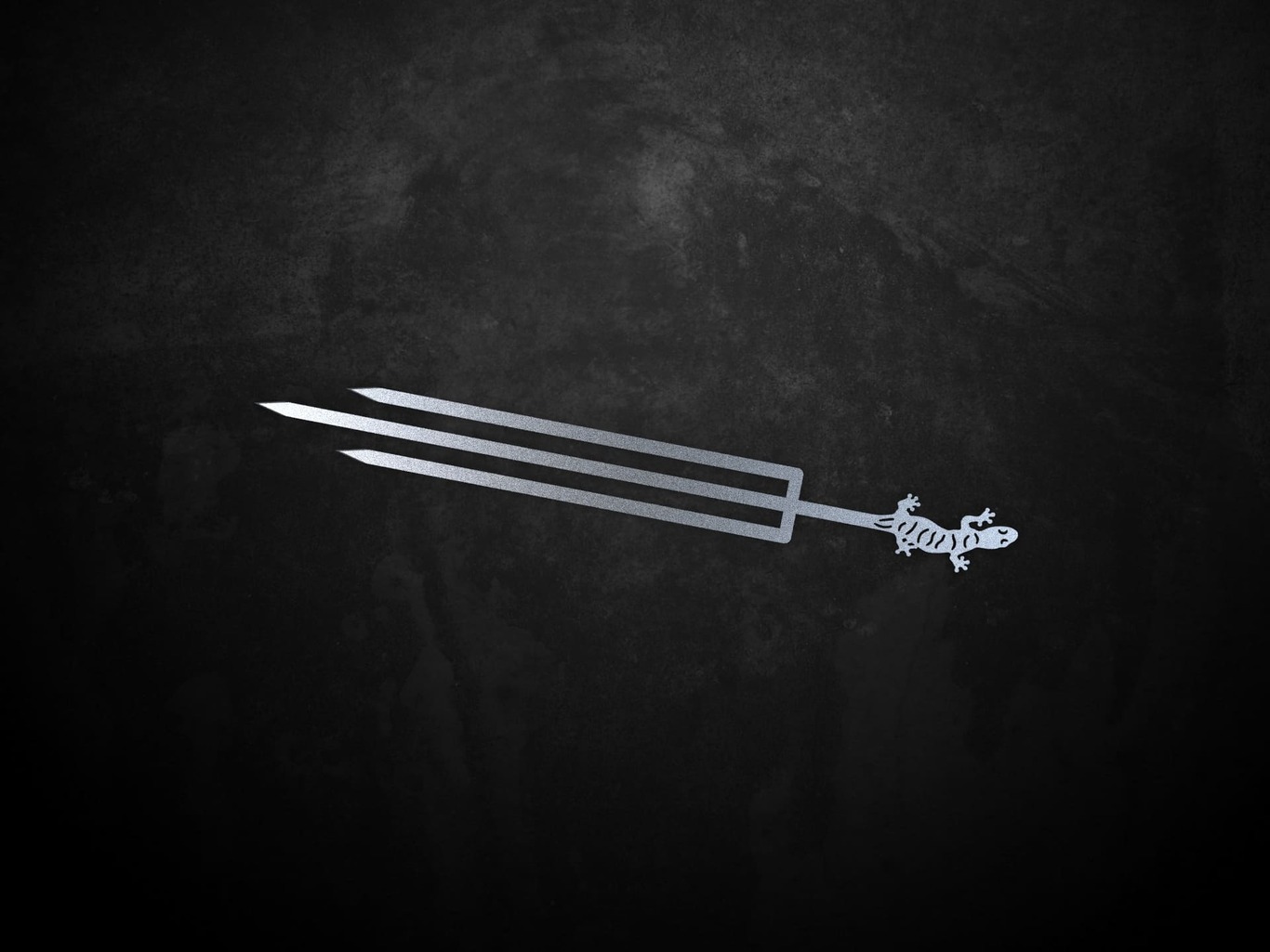 Triple Lizard Skewers. DXF files for laser, plasma cutting. Фото 2