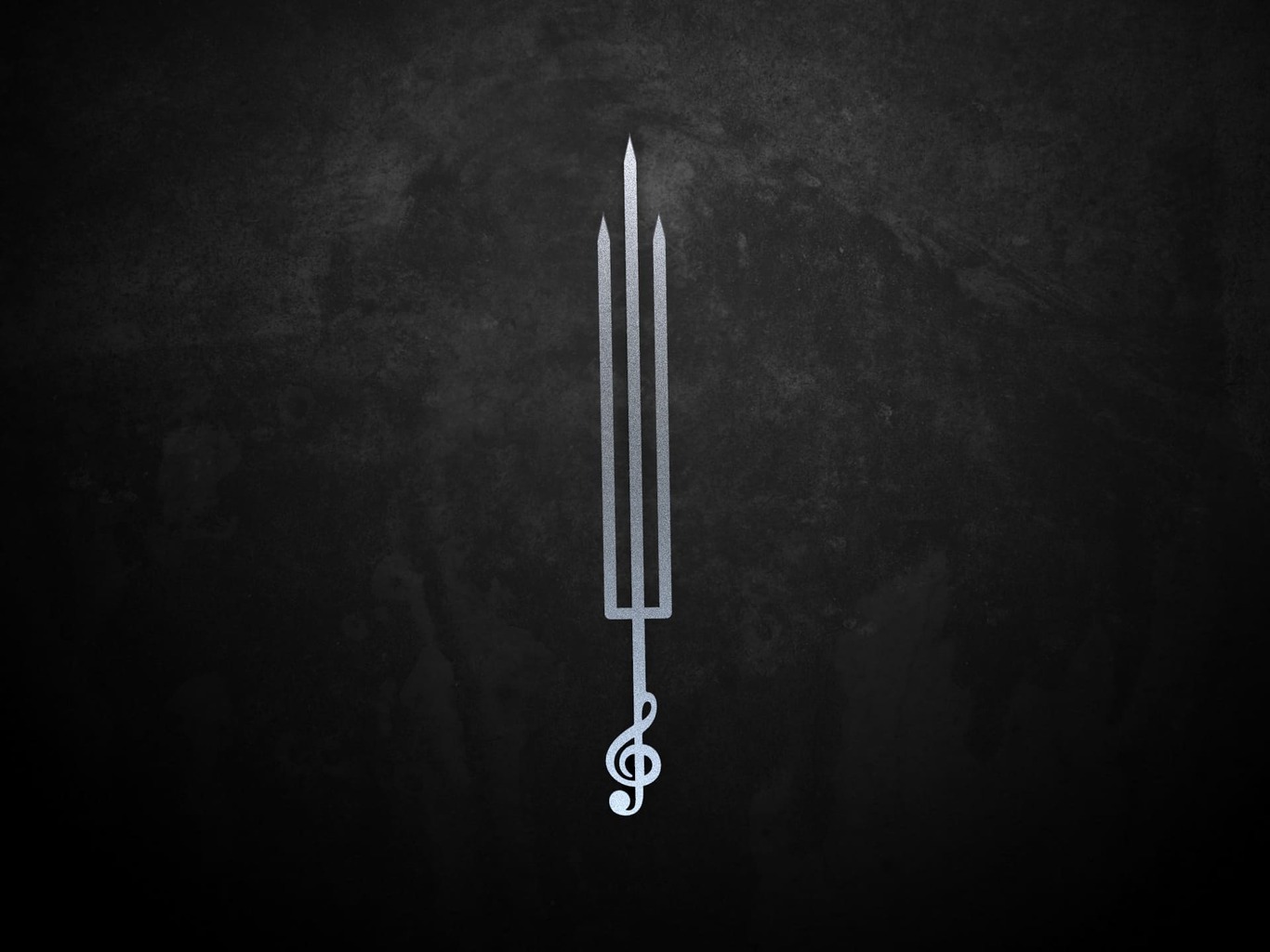 Triple Treble Clef Skewers. DXF files for laser, plasma cutting. Фото 2