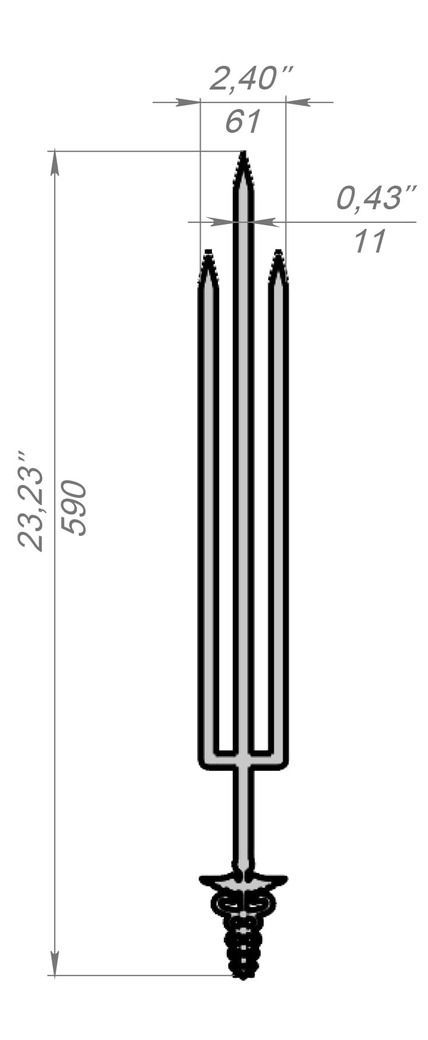 Triple Healthcare Skewers. DXF files for laser, plasma cutting. Фото 7