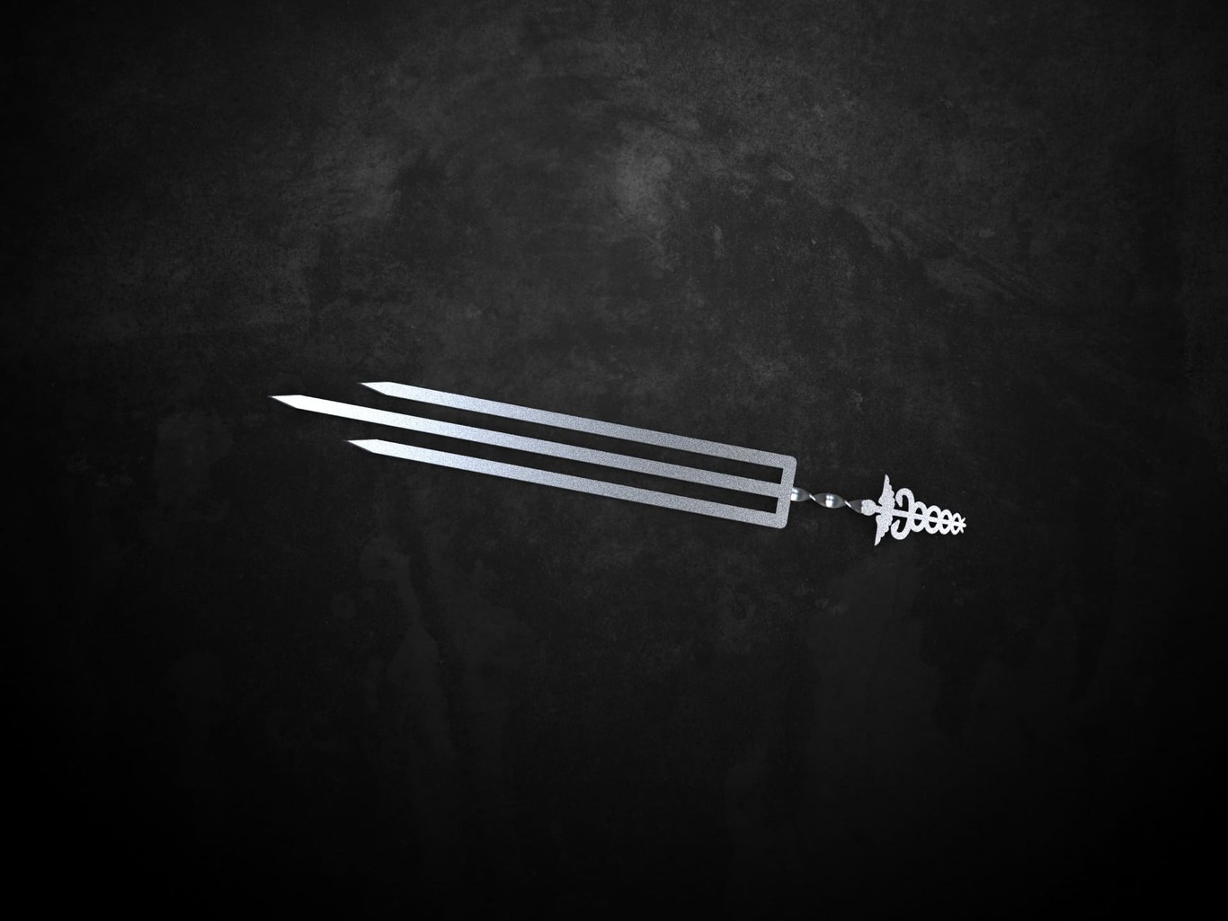 Triple Healthcare Skewers. DXF files for laser, plasma cutting